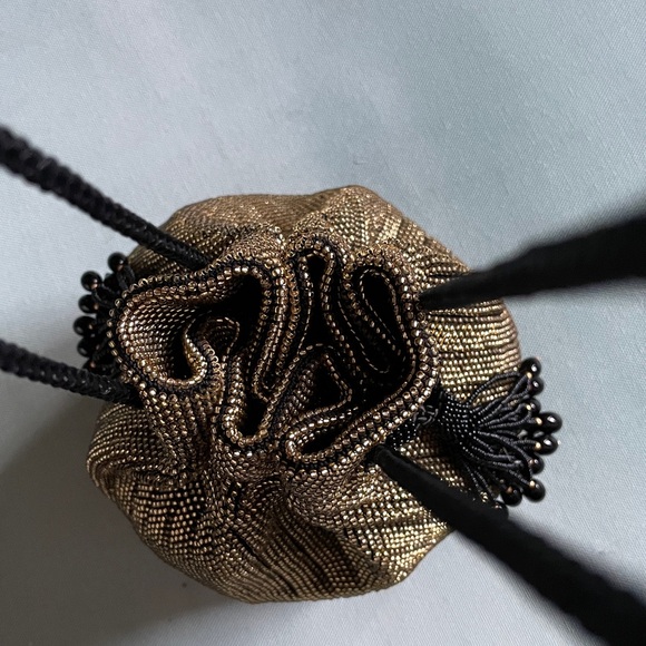 Varsha Patel Beaded Pouch Purse with Tassels - Picture 9 of 12